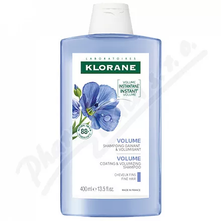 KLORANE Szampon z organicznym lnem 400ml - vlasová péče,péče o vlasy,