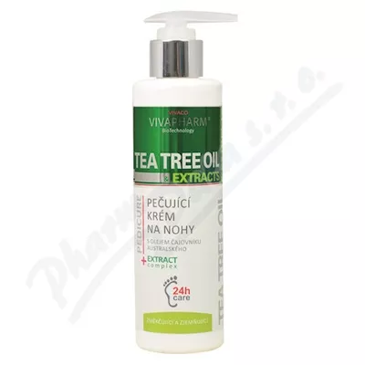 Tea Tree Oil pečující krém na nohy 200ml