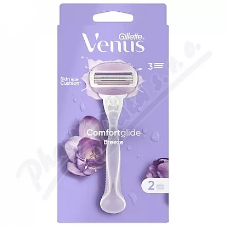 Gillette Venus Comfortgl.Breez.strojek+2 náh.hlav.