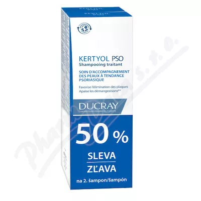 DUCRAY Kertyol PSO Pečující šampon 200ml DUO