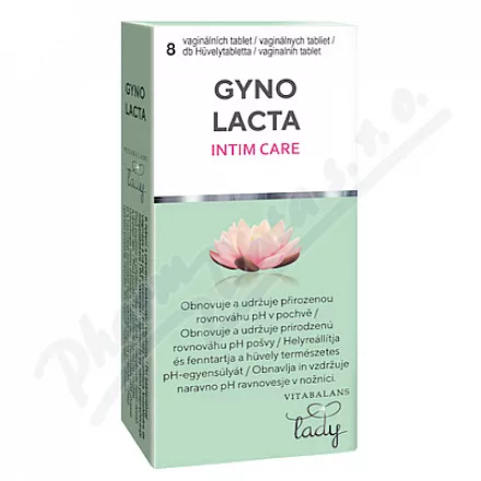 GYNOLACTA vaginální tablety 8ks