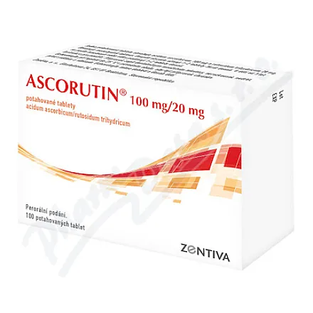 Ascorutin 100mg/20mg tbl.flm.100(4x25)