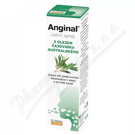 Anginal ústní sprej s TTO 30ml ZP Dr.Müller