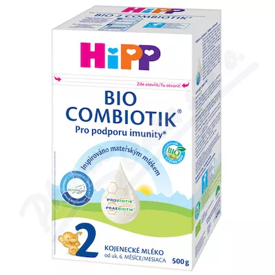 HiPP MLÉKO 2 BIO Combiotik 500g