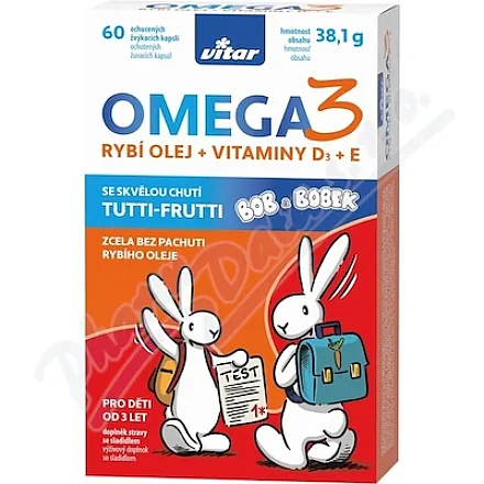 Vitar Kids Omega 3 vit.D vit.E cps.60