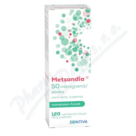 Metsandia 50mcg/dáv nas.spr.sus.120dáv