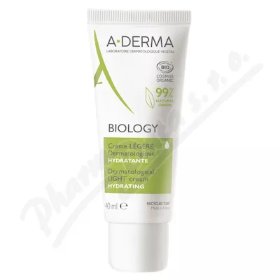 A-DERMA BIOLOGY Lehký hydratační krém 40ml