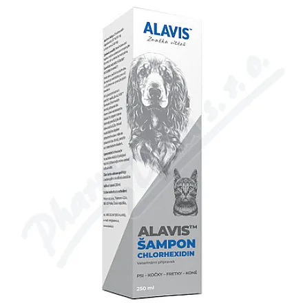 ALAVIS Szampon z chlorheksydyną 250ml