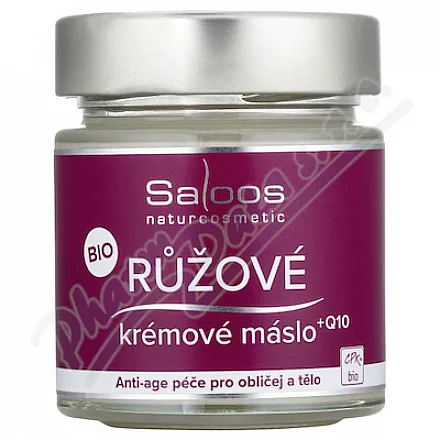 Saloos Růžové krémové máslo+Q10 BIO 110ml