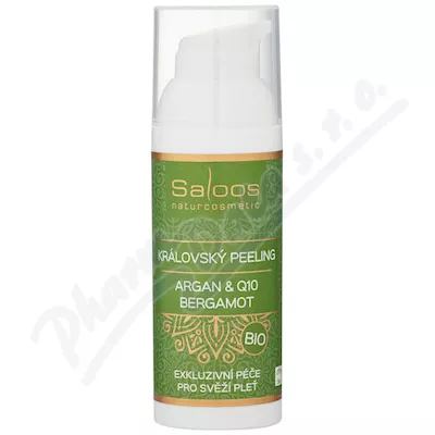 Saloos Král.peeling Argan+Q10 Bergamot BIO 50ml