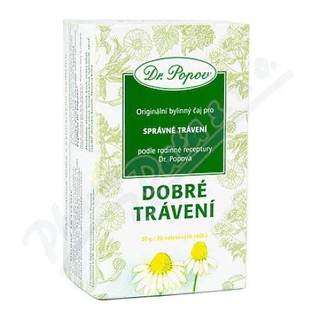 Dr.Popov Herbata Dobre trawienie 20x1,5g