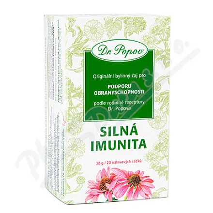Dr.Popov Silna Herbata Odpornościowa 20x1,5g