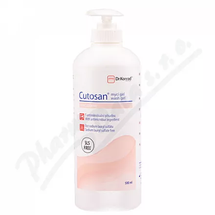 Cutosan mycí gel DrKonrad 500ml