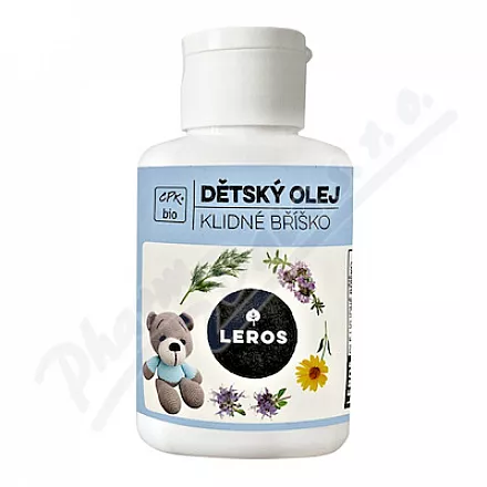 LEROS Dětský olej klidné bříško 60ml