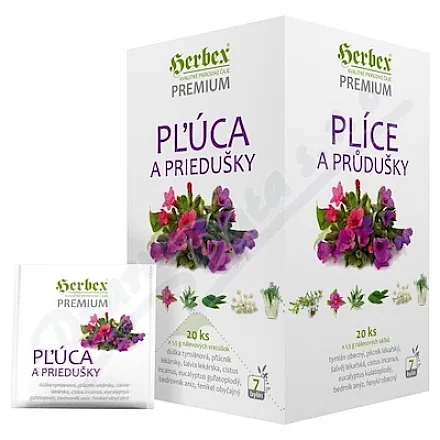 HERBEX Płuca i oskrzela n.s.20x1,5g