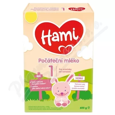 Hami 1 počáteční mléko 600g