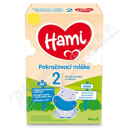 Hami 2 – mleko do dalszego karmienia 600 g