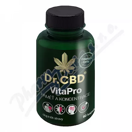 Dr.CBD VitaPro Paměť a koncentrace cps.60