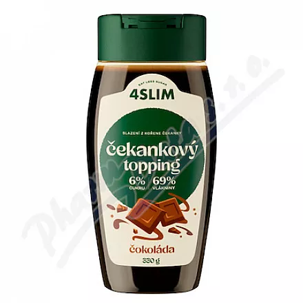 4Slim Čekankový topping čokoláda 330g