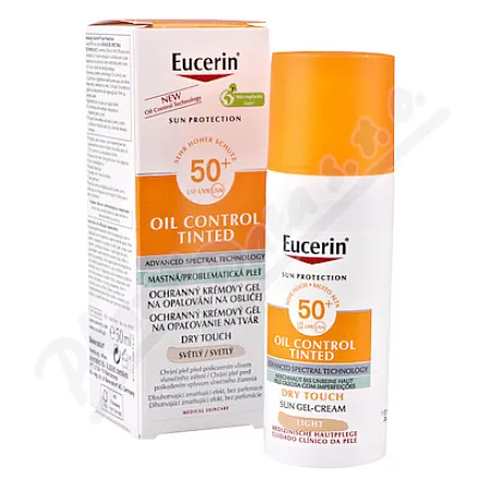 Eucerin SUN OilControlTinted SPF50+ light 50ml
