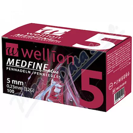WELLION MEDFINE PLUS JEHLY PRO INZULÍNOVÁ PERA