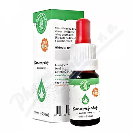 Green Earth CBD Hemp Oil 10% 10ml