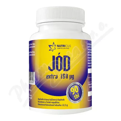 Jód Extra 150mcg tbl.90