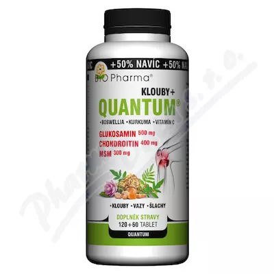 Quantum Klouby+ 6 složek tbl.120+60 Bio-Pharma