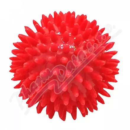 Rehabiq piłka do masażu jeż czerwony 8cm