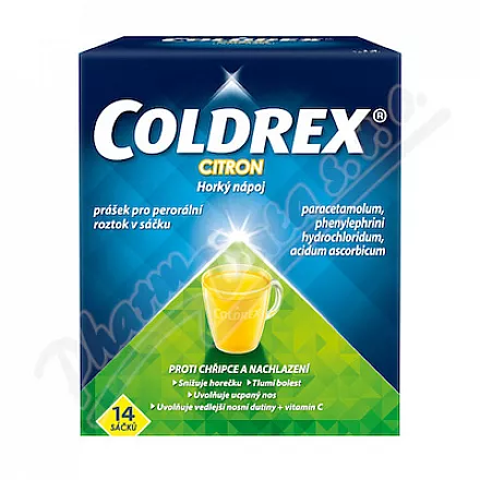 COLDREX HORKÝ NÁPOJ CITRON