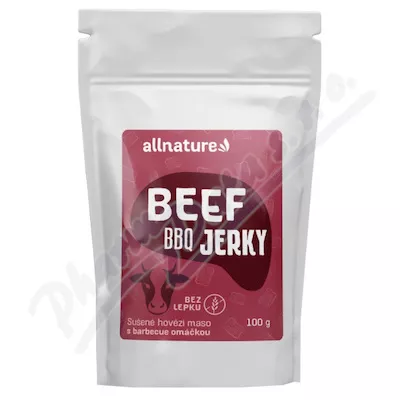 Allnature BEEF BBQ Jerky 100g