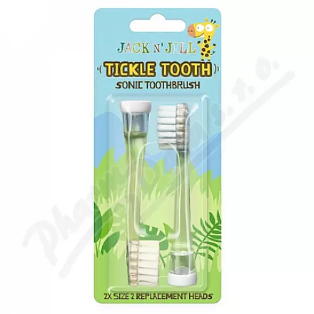 Wymienne głowice do sonic car.Tickle 0-6 lat 2szt