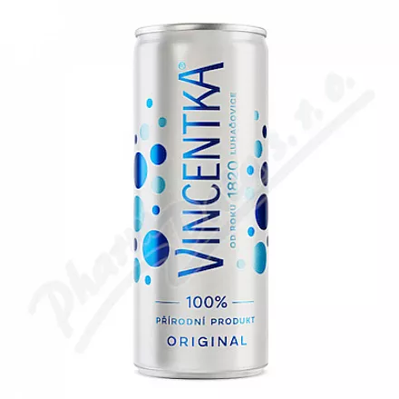 Vincentka přírodní 250ml plech