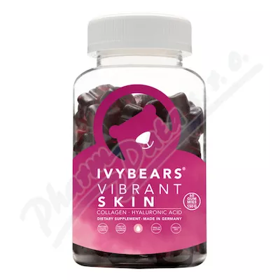 Ivy Bears Vibrant Skin vitam.pro zářivou pleť 60ks