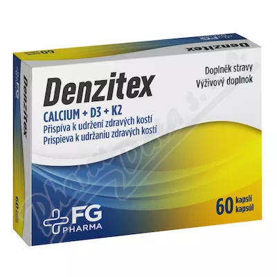 Denzitex (Ca+D3+K2) cps.60 FG Pharma