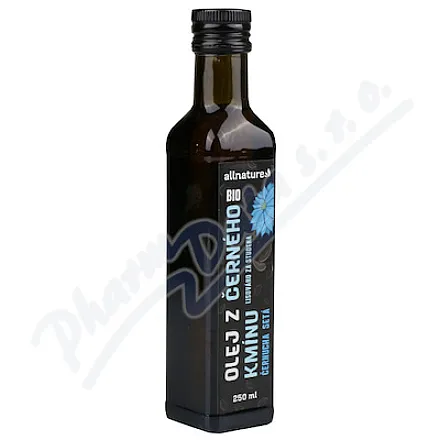 Allnature Organiczny olej z czarnuszki 250ml