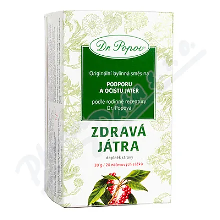 Dr.Popov Herbatka Zdrowa Wątroba 20x1,5g
