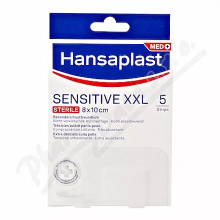 Hansaplast Sensitive náplast sterilní XXL 5ks