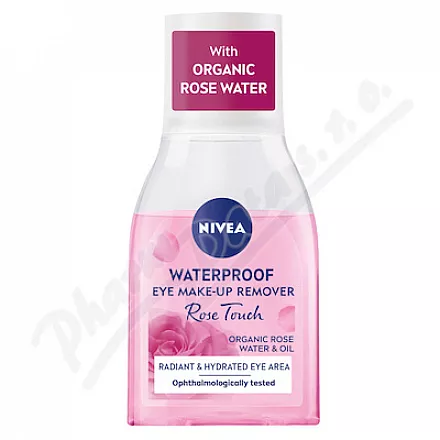 NIVEA Rose Touch dwufazowa kuracja pod oczy 100ml 82610 - odličování,odličování obličeje,čištění obličeje,čistění pleti,