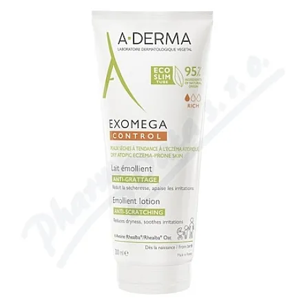 A-DERMA Exomega CONTROL Emolienční mléko 200ml