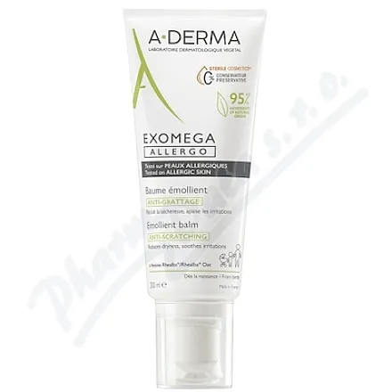 A-DERMA Exomega ALLERGO Emolienční balzám 200ml