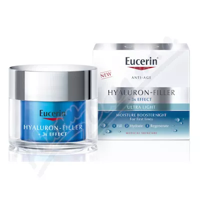 EUCERIN HYALURON-FILLER+3xEFFECT noč.booster 50ml