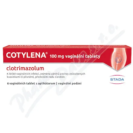 Cotylena 100mg vag.tbl.nob.6