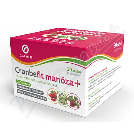 Cranbefit manóza+ 30 sáčků Galmed