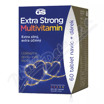 GS Extra Strong Multivitamin tbl.60+60 dárek 2022