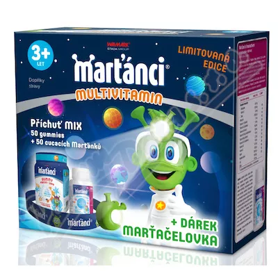 Walmark Marťánci Multivitamin tbl.50+50 Promo2022