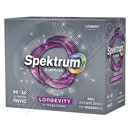 Spektrum Gummies Longevity tbl.90+30 Promo2025