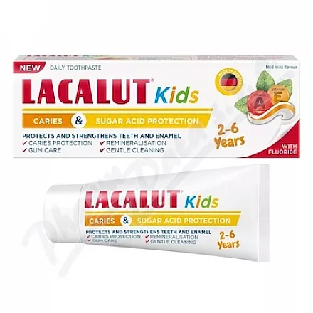 Lacalut Kids 2-6 let zubní pasta 55ml
