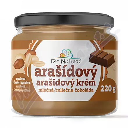 Dr.Natural Krem orzechowy z mleczną czekoladą 220g