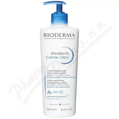 BIODERMA Atoderm krém Ultra parfemovaný 500ml - tělová mléka,oleje,krémy,másla,